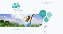 Desktop Screenshot of iqalaboratorios.com.br