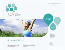 Tablet Screenshot of iqalaboratorios.com.br